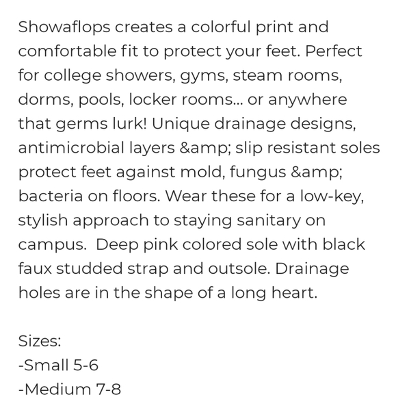 WOMEN'S 5/6 Hot Pink and Black BEACH/Summer Flip Flops 🩴 - Picture 4 of 10